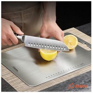 304 stainless steel cutting board, antibacterial cutting board, stainless steel cutting board, quick defrosting cutting board, tempered