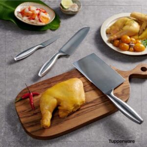 Set of 3 Knives (paring knife, slicing knife, chopping knife)