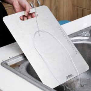 304 Stainless Steel Cutting Board - antibacterial cutting board, non-toxic like wooden cutting board, plastic cutting board